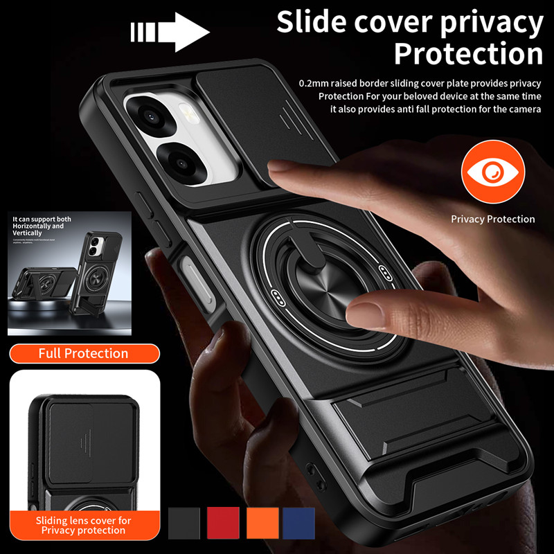 Phone Accessories Ring - Armor Phone Case For Oppo A6x