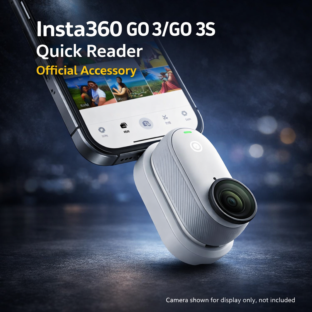 Phone Accessories You Need - Insta360 GO 3/GO 3S Quick Reader
