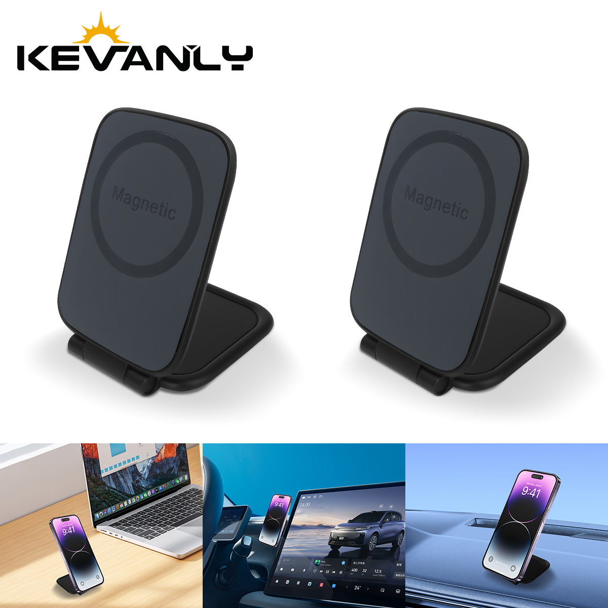 Phone Accessories And Electronics - Universal Ultrathin Car Magnetic Mobile Phone