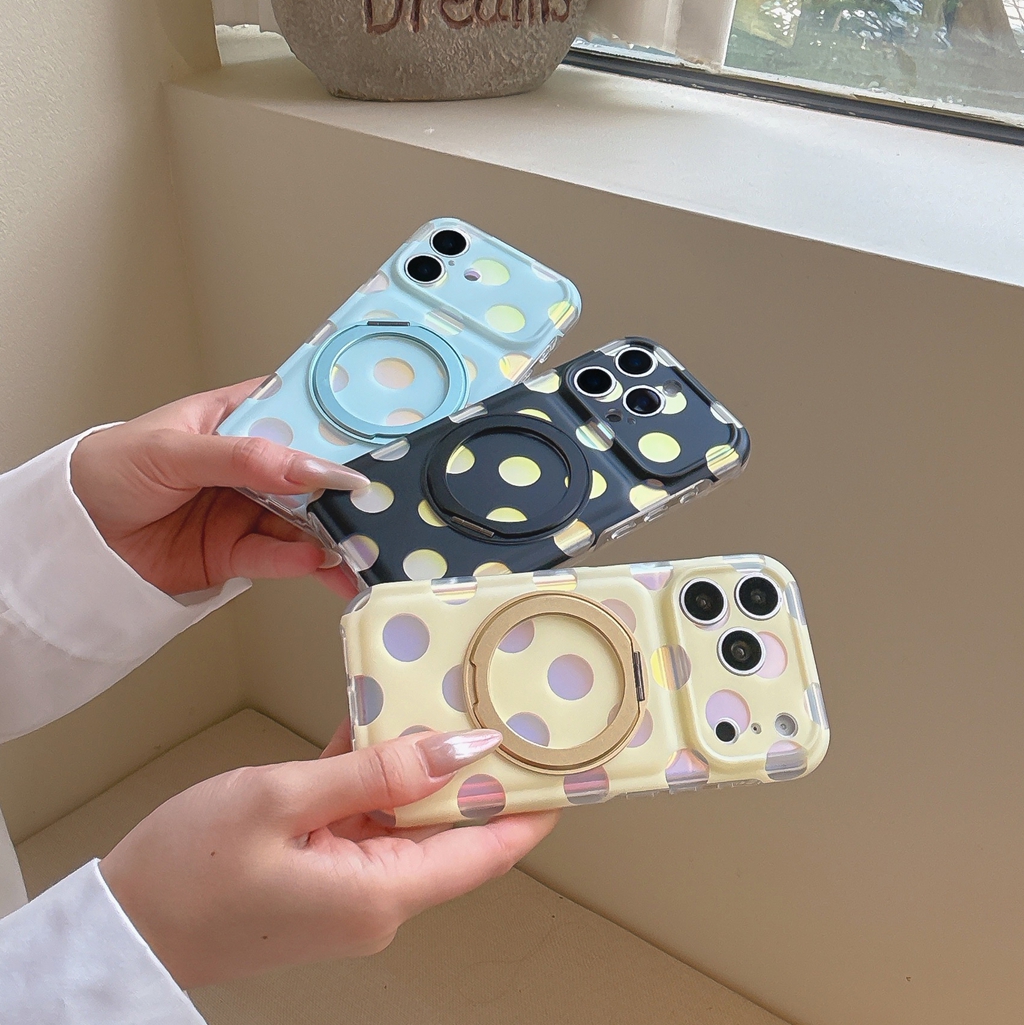 Fashion Illusory Color Polka D - Phone Accessories Ring recensie en prijs