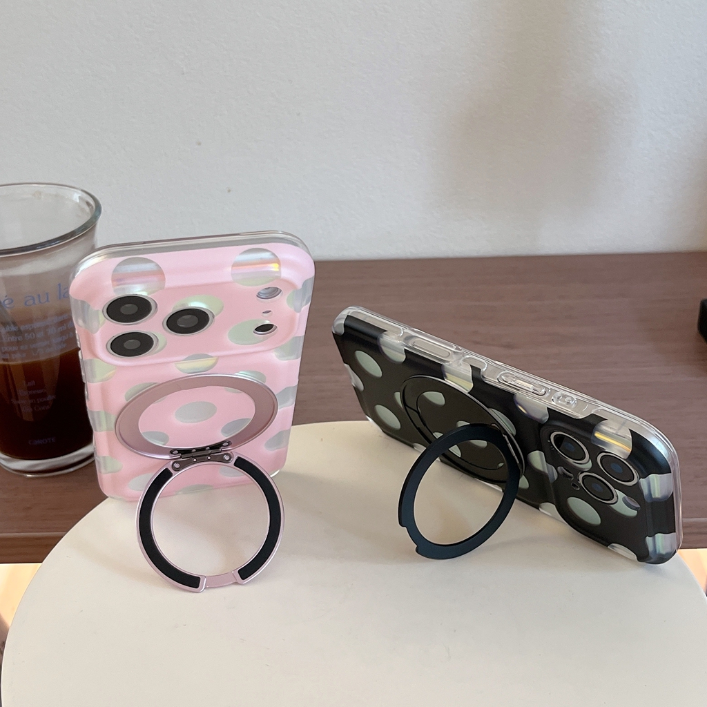 Fashion Illusory Color Polka D - Phone Accessories Ring recensie en prijs