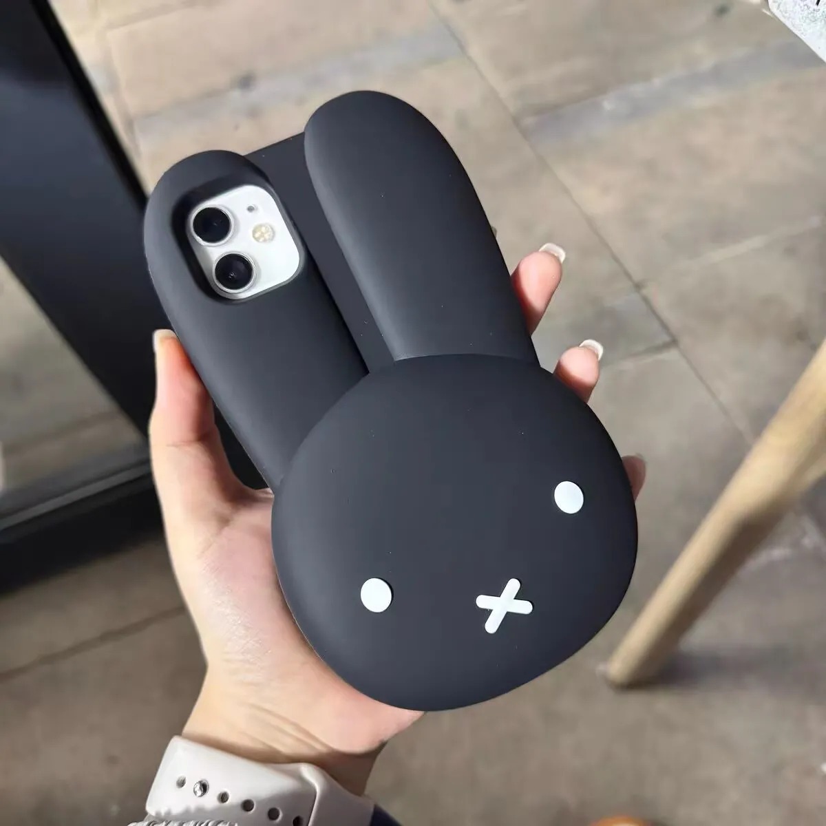 Miffy Rabbit Black Silicone Ph - Phone Accessories Images recensie en prijs