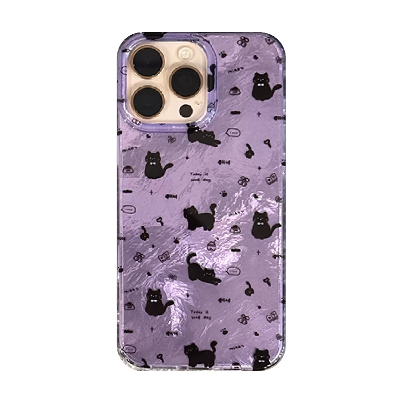 Ins Cute Girl Flower Purple Fu - Phone Accessories For Girls recensie en prijs