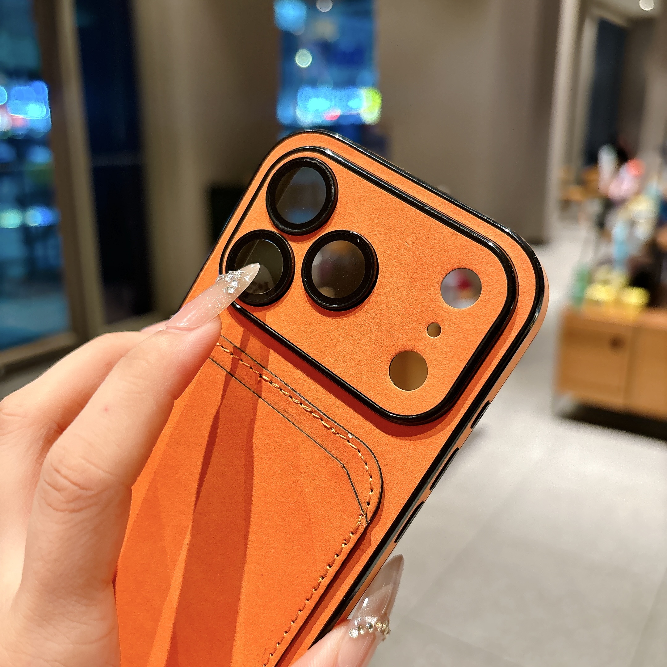 Wallet Card Holder Suede Leath - Phone Accessories Business recensie en prijs