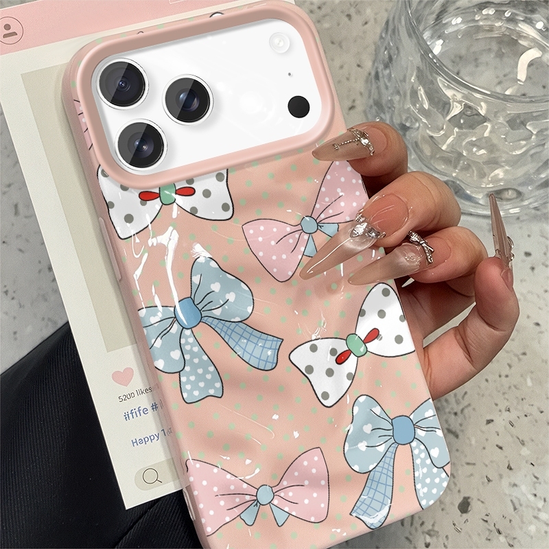 Lovely Korean Bow Candy Color  - Phone Accessories For Girls recensie en prijs