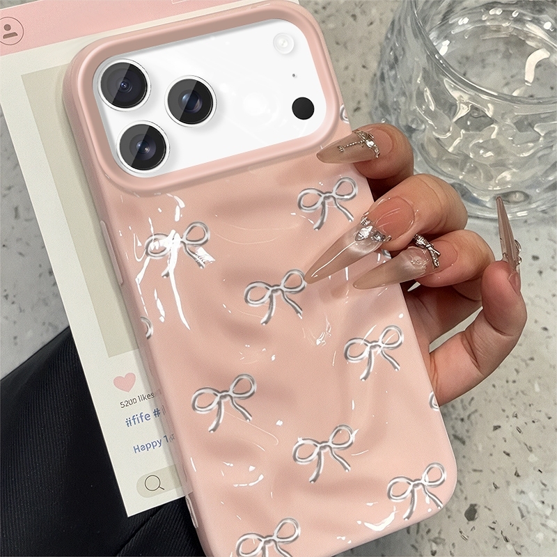 Lovely Korean Bow Candy Color  - Phone Accessories For Girls recensie en prijs