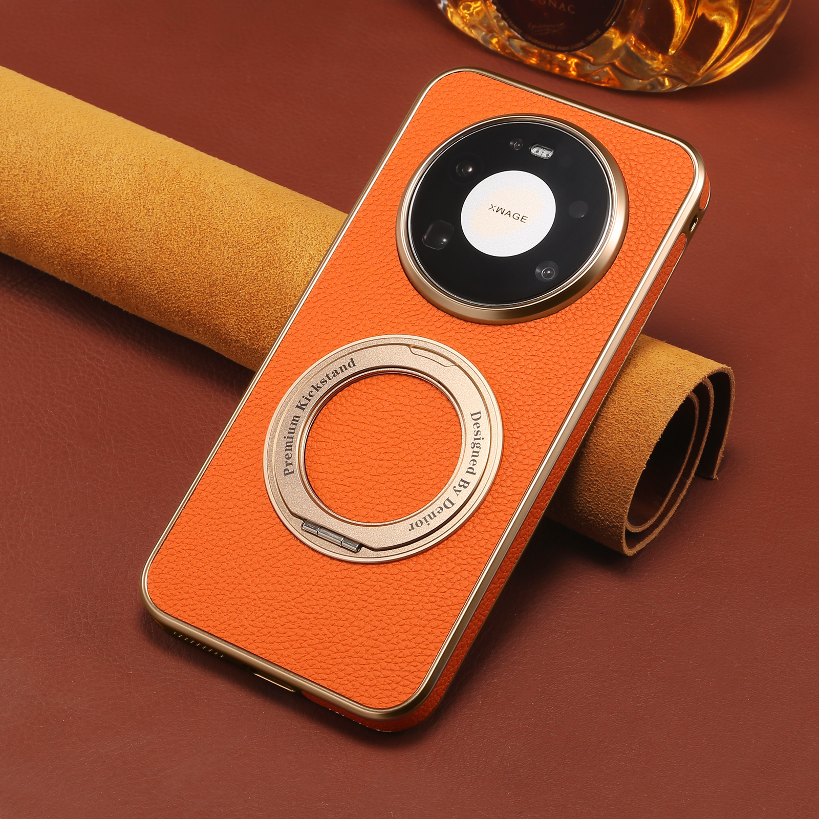 Denior Litchi Grain Phone Case - Phone Accessories Ring recensie en prijs