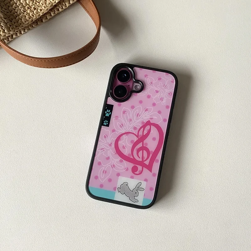 Fashion Cute Girl Pink Rabbit  - Phone Accessories For Girls recensie en prijs