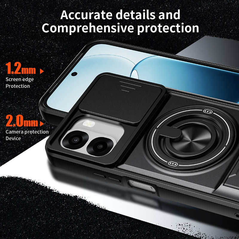 Armor Phone Case For Oppo A6x  - Phone Accessories Ring recensie en prijs