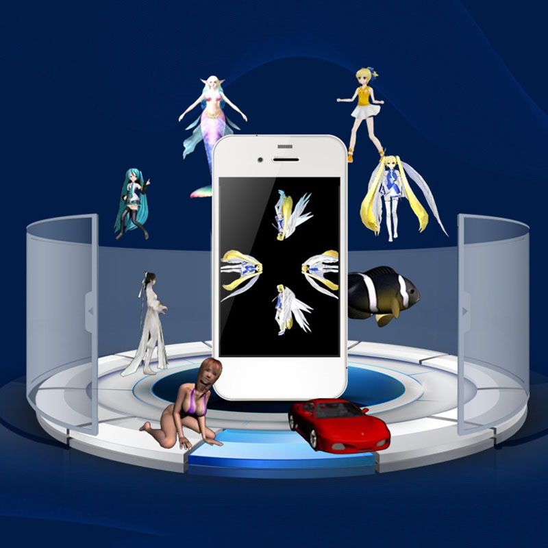 3D Holographic Projector Pyram - Phone Accessories Images recensie en prijs