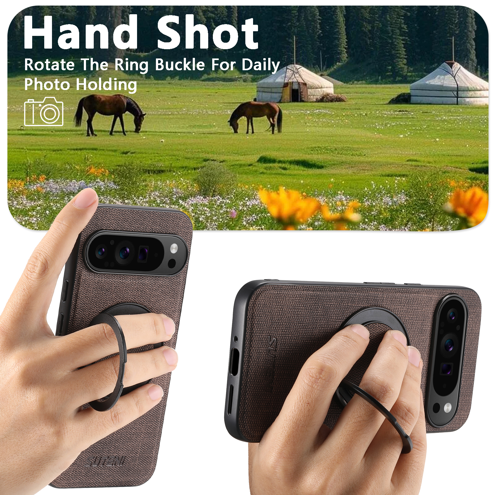 Faux Leather Magnet Wireless C - Phone Accessories Ring recensie en prijs