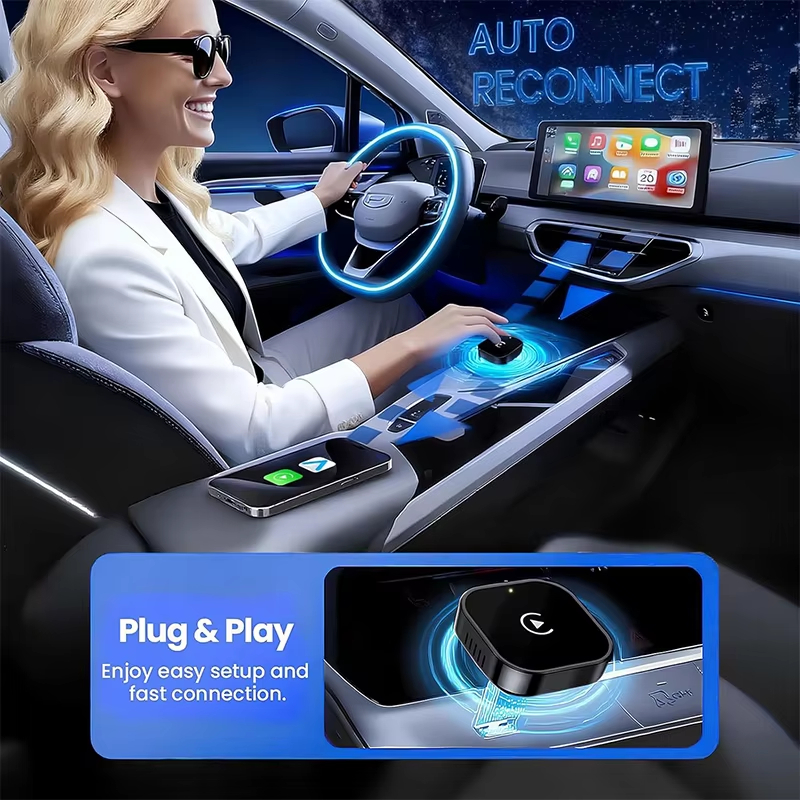 2-in-1 Wireless CarPlay Adapte - Phone Accessories Business recensie en prijs