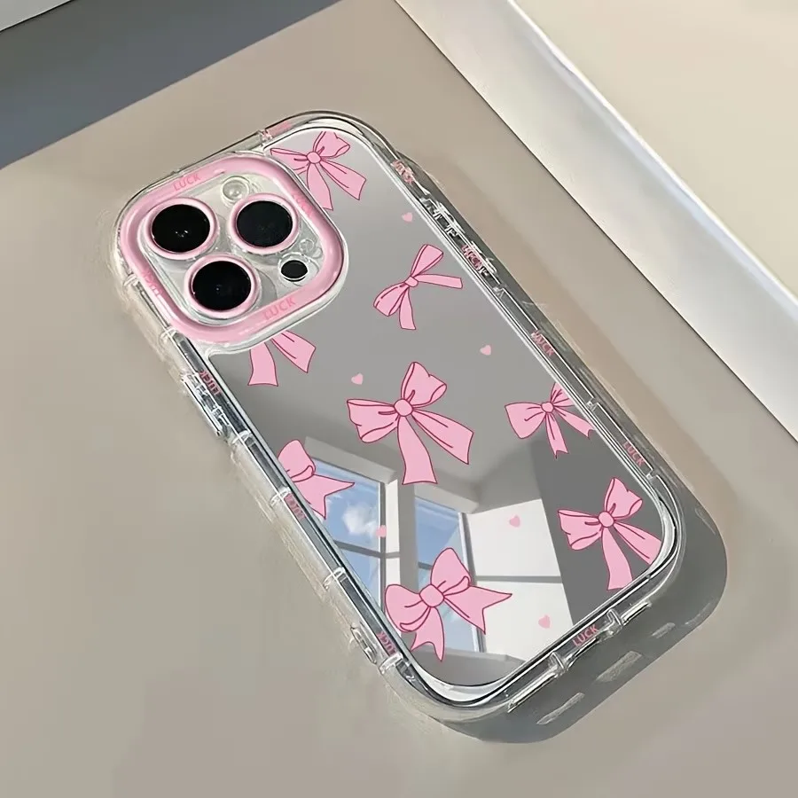 Simple Blue Pink Bow Girl Cute - Phone Accessories For Girls recensie en prijs