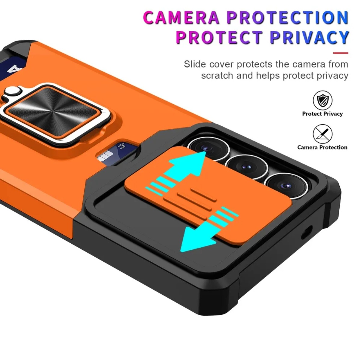 Card Slot Ring Holder Phone Ca - Phone Accessories Ring recensie en prijs