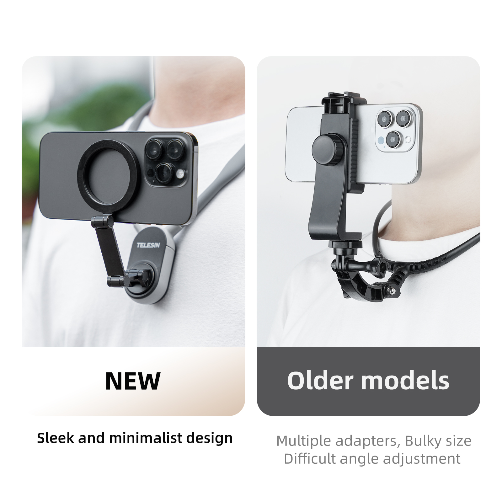 TELESIN Silicone Magnetic Neck - Phone Accessories Business recensie en prijs
