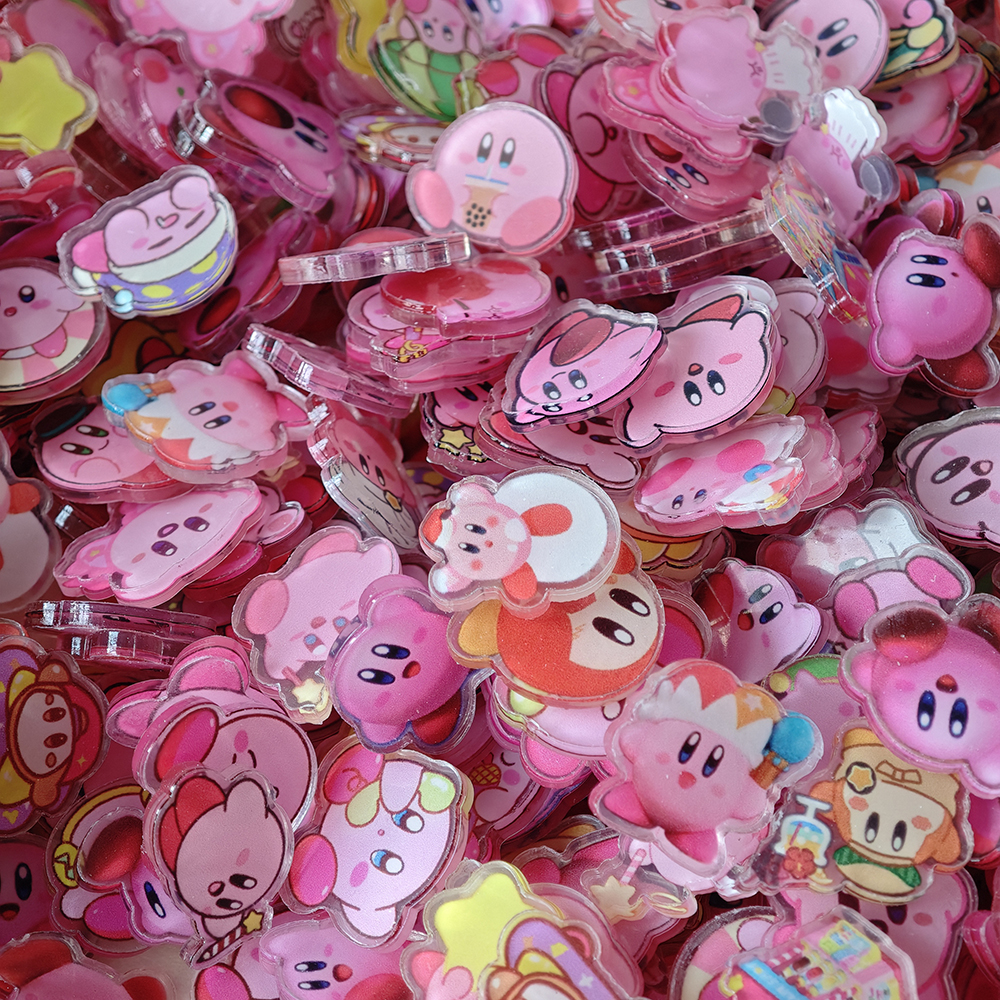 50pcs/set Anime Kirby Resin DI - Phone Accessories Images recensie en prijs