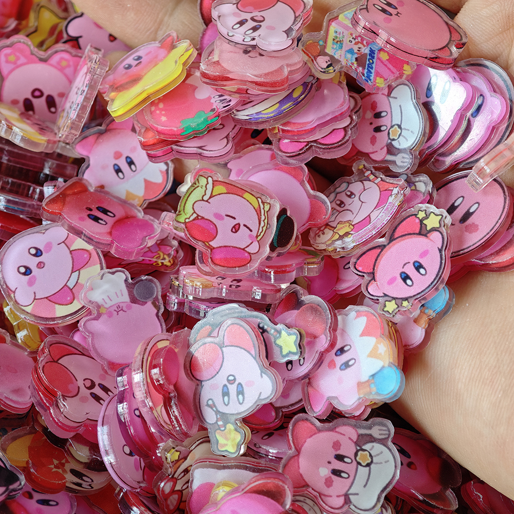 50pcs/set Anime Kirby Resin DI - Phone Accessories Images recensie en prijs