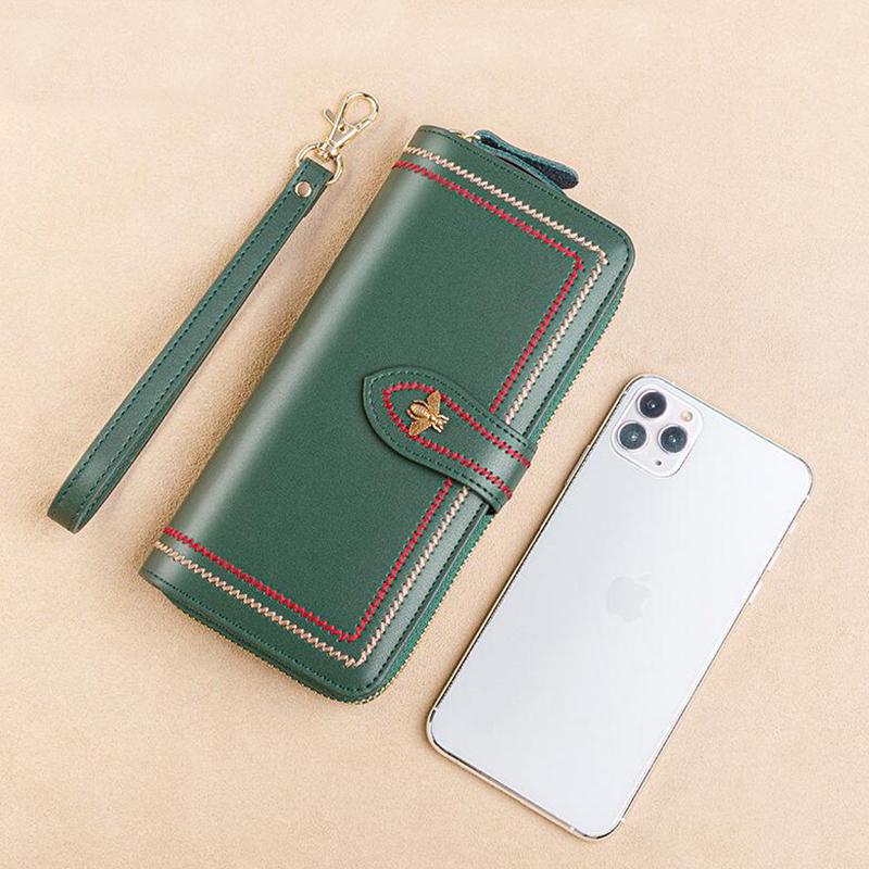 Genuine Leather Wallets Women  - Phone Accessories Business recensie en prijs