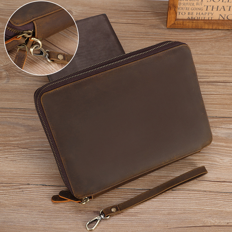 Full Grain Leather Travel Cabl - Phone Accessories Business recensie en prijs