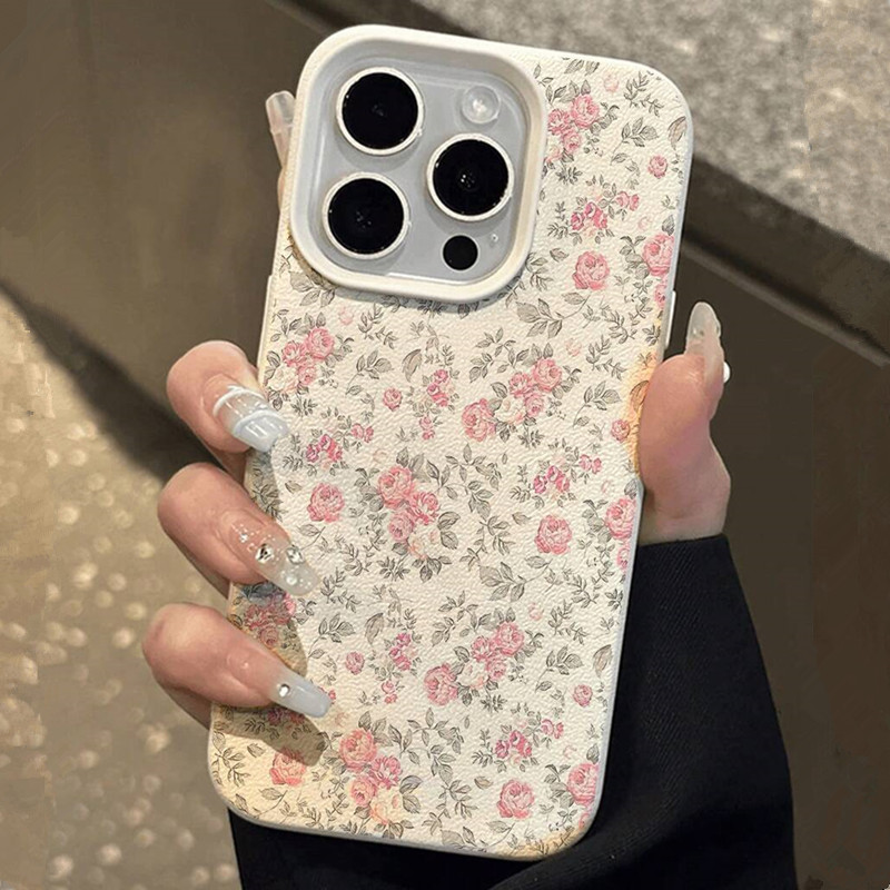 Adorable Girl Floral White Cla - Phone Accessories For Girls recensie en prijs